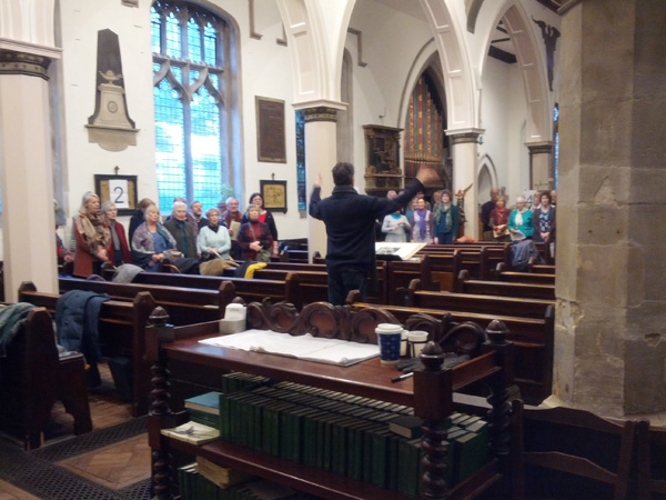 John Hancorn, Spem in Alium Singing Day with Lewes Chamber Choir
